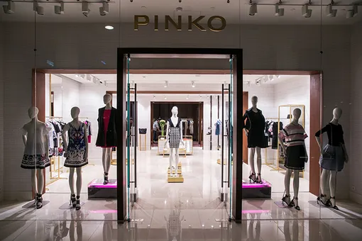 Новый бутик Pinko в Москве