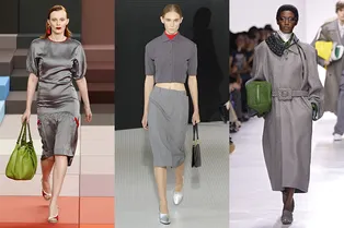 Серый — это скучно? Нет, если носить его так