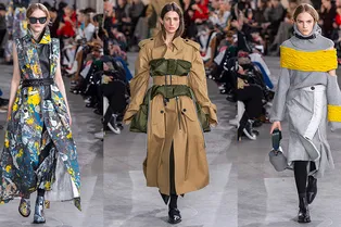 Самая художественная интерпретация тренда на милитари — в коллекции Sacai