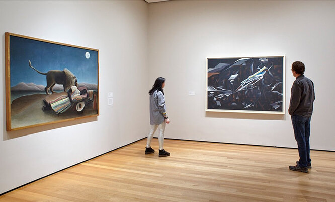 Zaha Hadid (справа). The Museum of Modern Art, New York. Фото: Robert Gerhardt, архивы пресс-службы MoMA