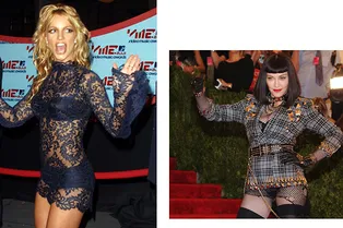 9 самых провокационных мини-платьев звезд, от которых вам может стать неловко