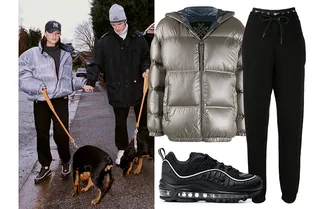 Выйти за продуктами в пуховике и бейсболке, как Виктория Бекхэм в 1997 году