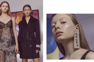 «Интерактивные» вещи с QR-нашивками, прозрачные комбинации и парки-платья в коллекции Ruban