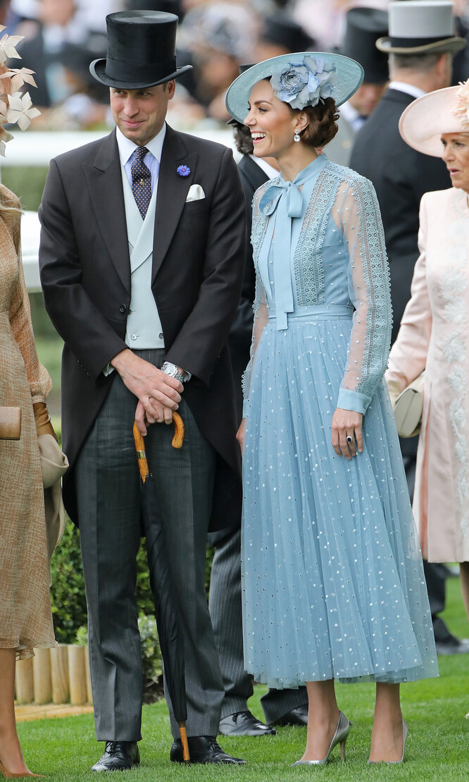 Принц Уильям и Кейт Миддлтон на Royal Ascot, 2019 Принц Уильям и Кейт Миддлтон на Royal Ascot, 2019