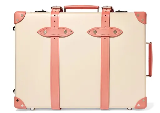 Чемодан Globe Trotter Centenary 20″ Trolley Case – Ivory/Desert Rose