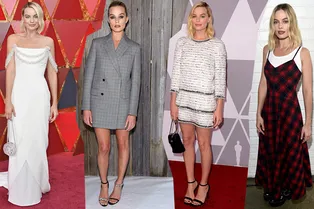 17 образов Марго Робби, которые заставят вас наконец сменить джинсы на платья