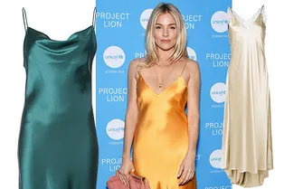 8 соблазнительных платьев-комбинаций, как у Сиенны Миллер