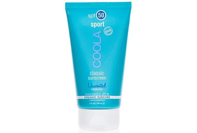 Солнцезащитный крем для лица и тела увлажняющий, без запаха, SPF50, Coola