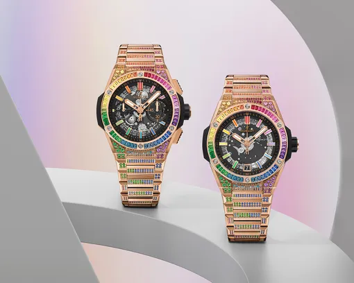 HUBLOT BIG BANG INTEGRATED KING GOLD RAINBOW и TIME ONLY HUBLOT BIG BANG INTEGRATED KING GOLD RAINBOW и TIME ONLY