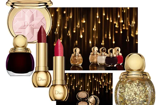 Рождественская коллекция макияжа Dior