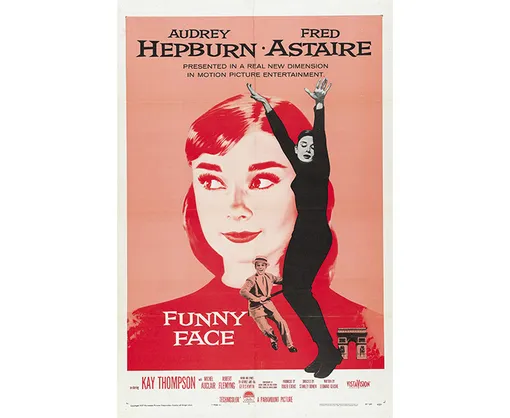 Афиша к фильму «Забавная мордашка», 1957 год Афиша к фильму «Забавная мордашка», 1957 год