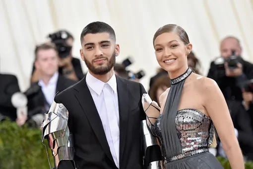 Джиджи Хадид и Зейн Малик на Met Gala, 2016