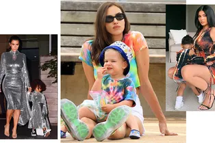 Звездные мамы, которые одеваются одинаково с дочками