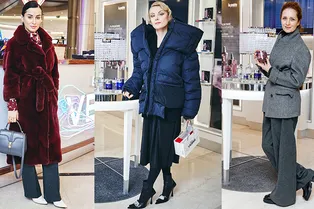 Виктория Исакова, Тина Канделаки и Рената Литвинова на празднике «Весна всех влюбленных»