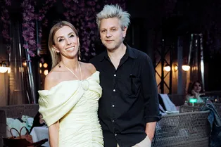 Светлана Бондарчук и Сергей Харченко на вечеринке Buro.Tsum