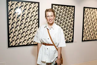 Ксения Собчак и Евгения Линович на паблик-токе в ГУМе-Red-Line