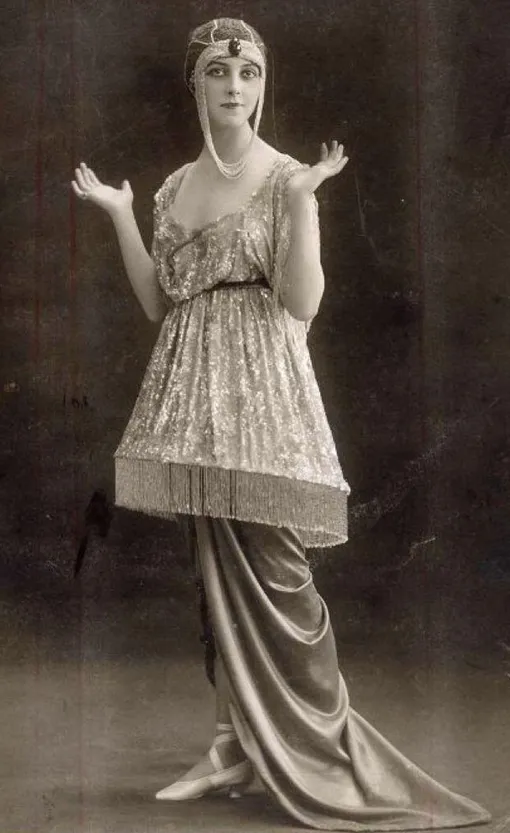 Платье-абажур Poiret, 1910-е