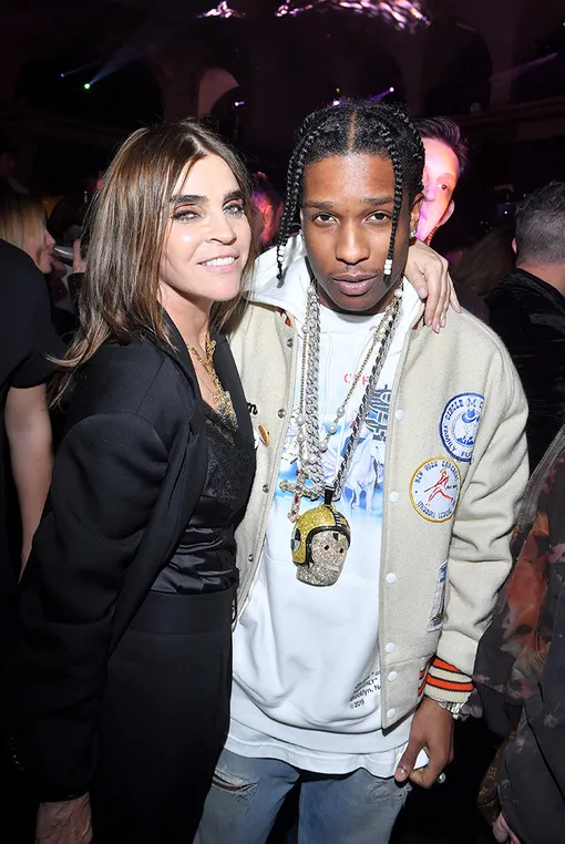 Карина Ройтфельд и ASAP Rocky