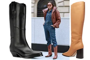 Тренды зимы-2020: 12 пар сапог и ботильонов, которые можно носить с пуховиком
