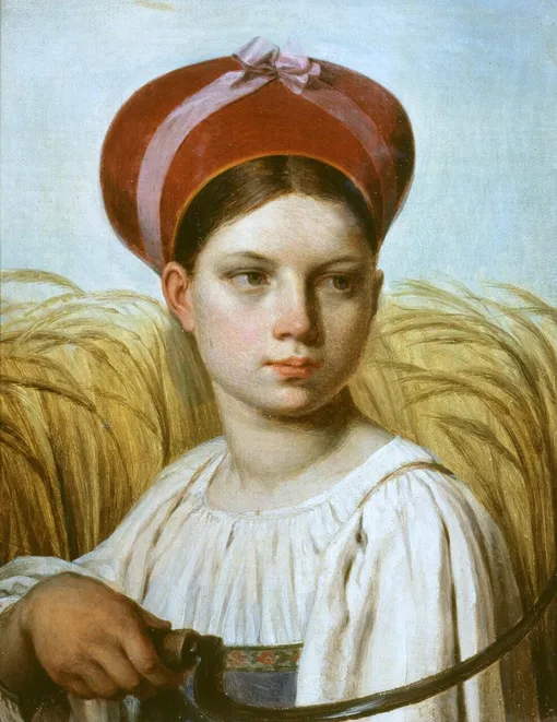 Алексей Венецианов, «Жница» (1820-е)
