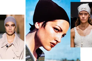 Как и с чем носить головные платки