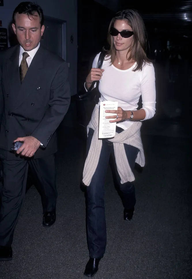 Синди Кроуфорд в Лос-Анджелесе, 1998 год Фото: Getty Images