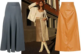 Сделать талию: 8 юбок А-силуэта для элегантных образов