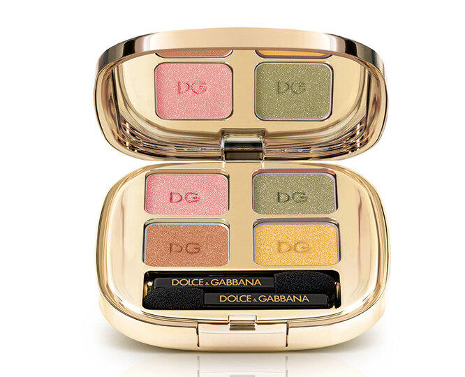 Тени для век Smooth Eye Colour Quad - 180 Summer Dance, Dolce Gabbana