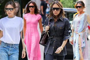 Лето в офисе: 10 модных идей на каждый день от Виктории Бекхэм