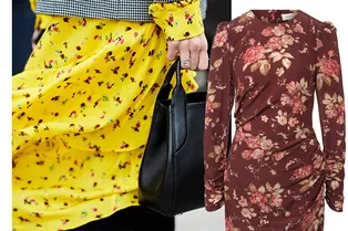 11 закрытых платьев в цветок, которые можно и нужно носить и зимой