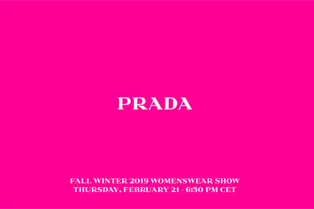 Прямая трансляция показа Prada из Милана
