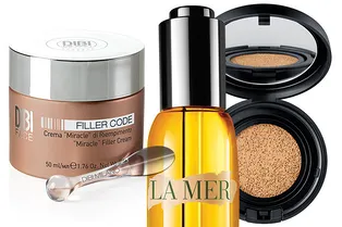 2 кушона, масло для лица, спрей для объема волос и другие бьюти-новинки