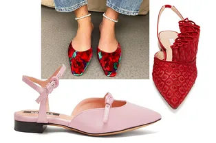 Танцы до утра: 12 пар нарядной обуви на плоском ходу