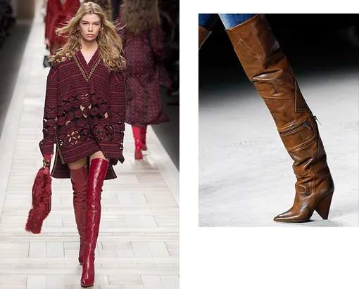 Fendi и Saint Laurent осень-зима 2017 Fendi и Saint Laurent осень-зима 2017