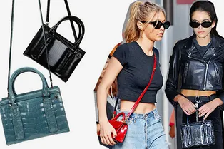 Где купить миниатюрный портфель как у Джиджи Хадид и Кайи Гербер