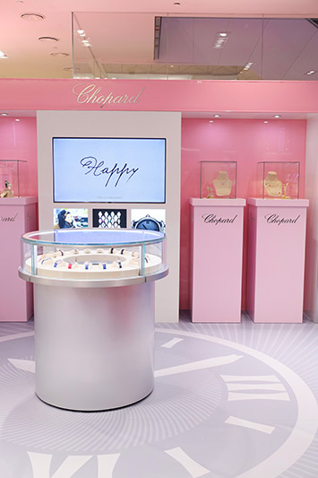 Поп-ап Chopard в ЦУМе Поп-ап Chopard в ЦУМе