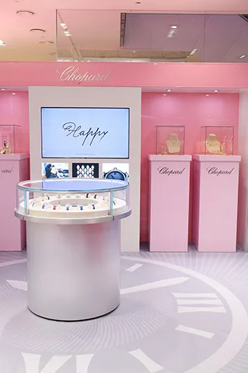 Поп-ап Chopard в ЦУМе Поп-ап Chopard в ЦУМе