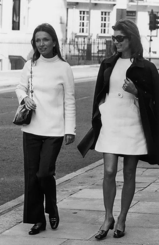 Жаклин Кеннеди и Ли Радзивилл, 1970