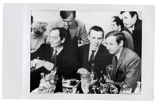 Пьер Карден, Слава Зайцев и Ги Лярош, 1965 год