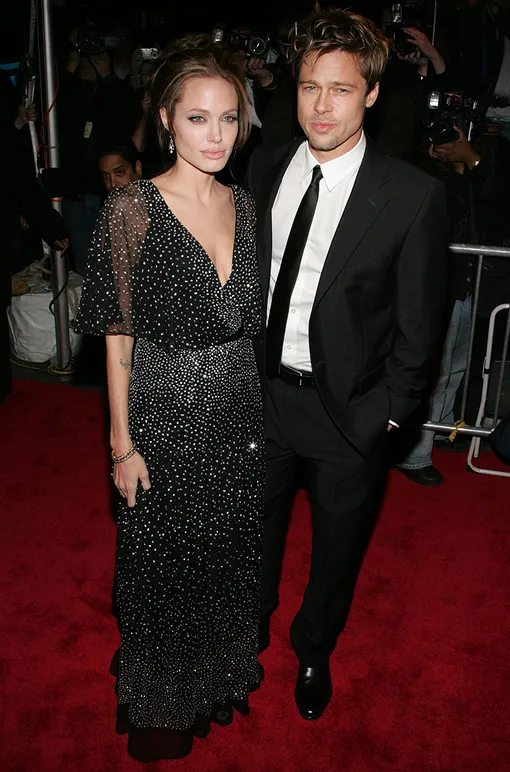 С Анджелиной Джоли, 2006 год