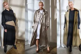 Шелковые тренчи, вещи изо льна вторичной переработки и другие маст-хэвы из новой коллекции Chapurin