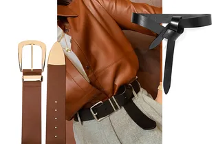 Как выбрать кожаный ремень, который подчеркнул бы талию