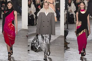 Римские тоги и ретрофутуристы в прощальном нью-йоркском шоу Proenza Schouler Римские тоги и ретрофутуристы в прощальном нью-йоркском шоу Proenza Schouler