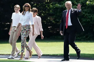 Мелания Трамп покидает Белый дом