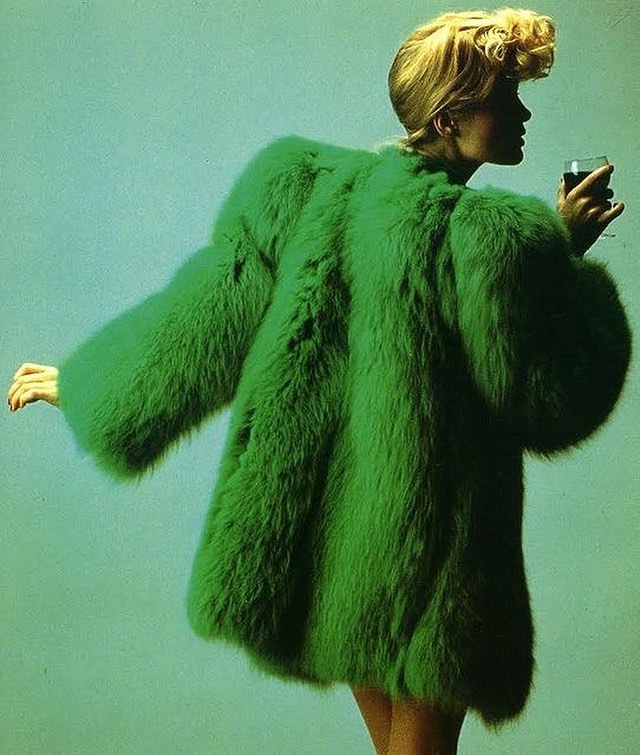 Yves Saint Laurent осень-зима 1971