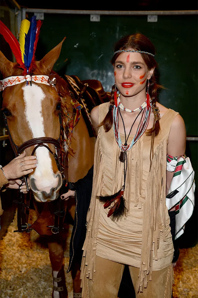 Шарлотта Казираги во время Gucci Paris Masters, 2012 год