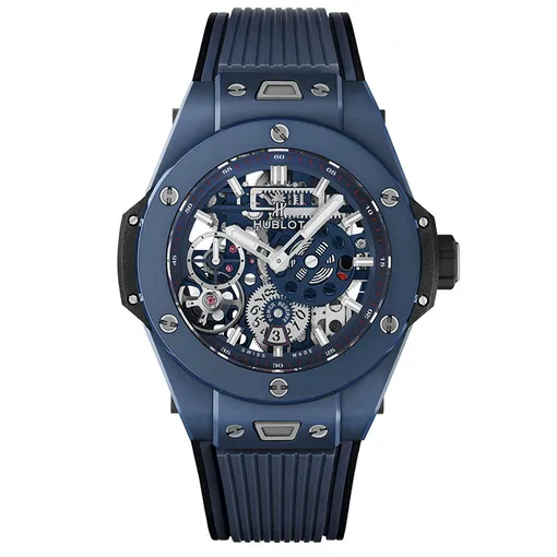 HUBLOT BIG BANG MECA-10 BLUE CERAMIC