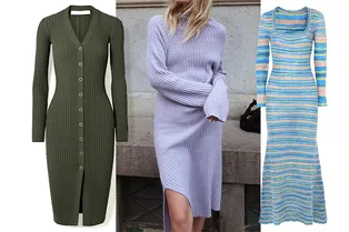 10 самых стильных вязаных платьев