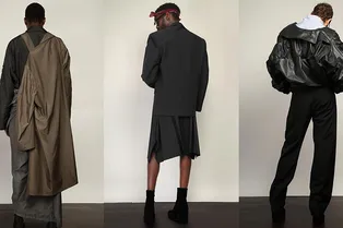 Экс-дизайнер Yves Saint Laurent Стефано Пилати показал собственную дебютную коллекцию