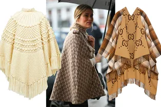 13 моделей пончо, которые стоит купить этой осенью